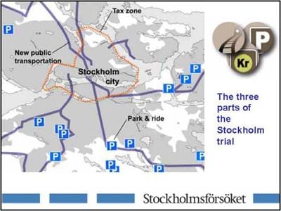 kort af Stokkhólmi bílastæði