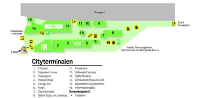 Arlanda tjá leið kort