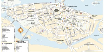 Kort af södermalm